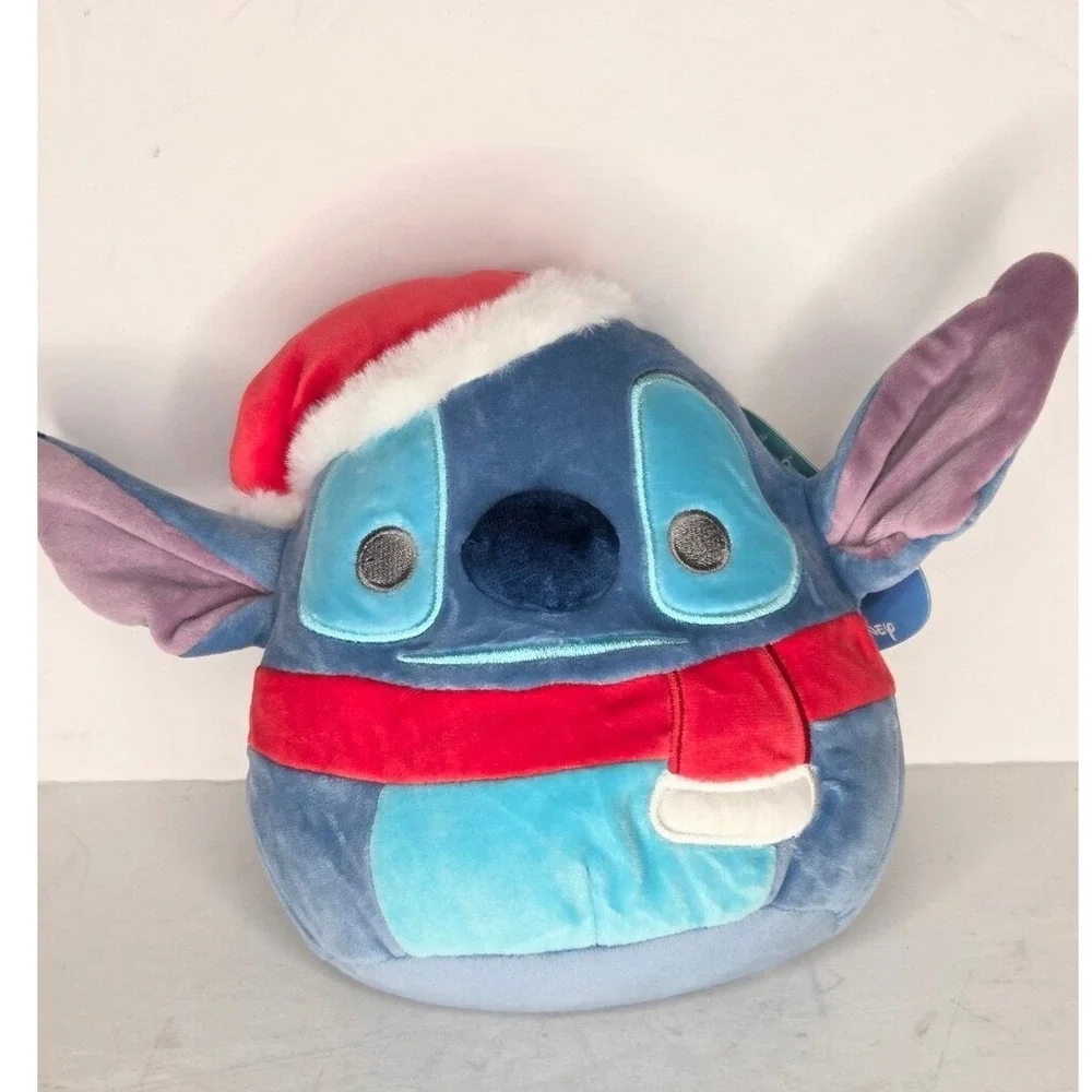 Squishmallow‎ Official KellyToy Disney Stitch Christmas Holiday Plush Toy
